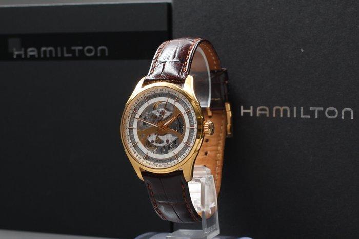 Hamilton - Jazzmaster Viewmatic - H425450 - Homme -, Handtassen en Accessoires, Horloges | Heren