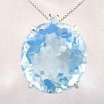 Zonder Minimumprijs - Ketting met hanger - 18 karaat Witgoud, Handtassen en Accessoires