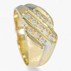 Zonder Minimumprijs - Ring - 14 karaat Geel goud, Witgoud,, Nieuw