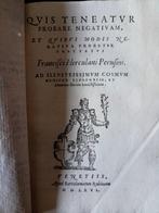 Francesco Ercolani (Franciscus Herculanus Perusinus). - Rara, Antiek en Kunst