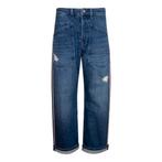 MAC • blauwe Baggy straight galon jeans • 36, Verzenden