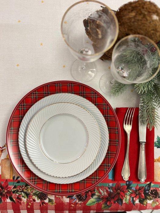 Prachtig kersttafelkleed voor grote tafels. - Tafelkleed -, Diversen, Kerst