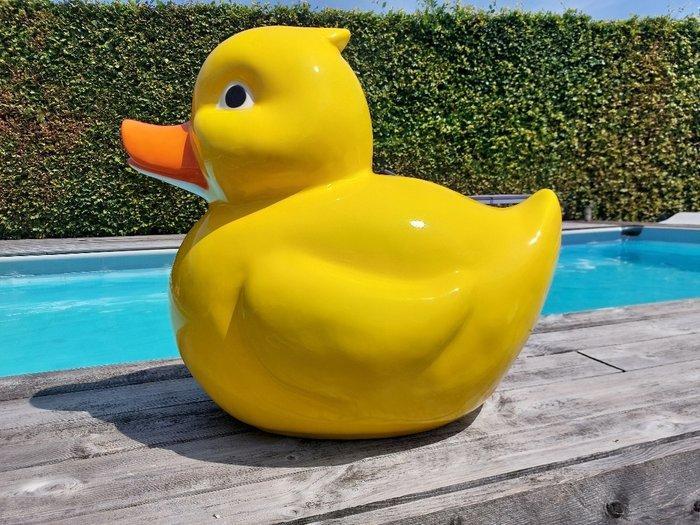 Beeld, large yellow bath duck - 60 cm - polyresin, Antiek en Kunst, Curiosa en Brocante