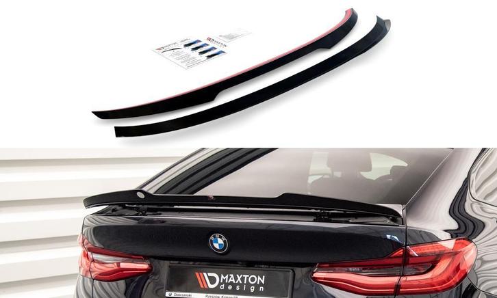 Maxton Spoiler Glans Zwart V1 BMW 6 Serie G32 GT B8055, Auto-onderdelen, Carrosserie, Nieuw, BMW, Achter