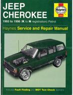 1993 - 1996 JEEP CHEROKEE BENZINE VRAAGBAAK ENGELS, Autos : Divers, Modes d'emploi & Notices d'utilisation