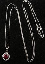 Grenat - Argent, Collier du Soleil Intérieur : La Flamme du