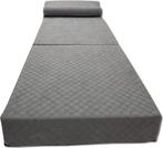 Luxe opvouwbare sofa matras - Grijs - 200x70x15 cm - Perf..., Huis en Inrichting, Ophalen of Verzenden, Nieuw