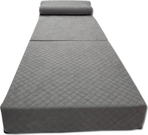 Luxe opvouwbare sofa matras - Grijs - 200x70x15 cm - Perf..., Huis en Inrichting, Slaapkamer | Matrassen en Bedbodems, Nieuw, Ophalen of Verzenden