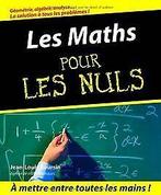 Les Maths pour les nuls  Boursin, Jean-Louis  Book, Gelezen, Boursin, Jean-Louis, Verzenden