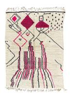 Tapis berbère, modern wollen tapijt uit Marokko, Azilal,, Huis en Inrichting, Nieuw
