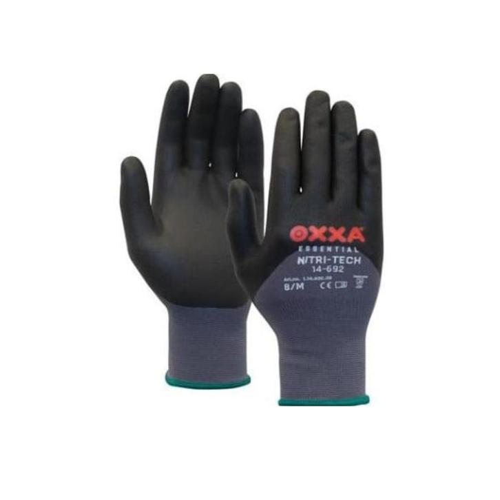 OXXA Nitri-Tech 14-692 handschoen -XL 12 stuks, Doe-het-zelf en Bouw, Veiligheidskleding, Verzenden