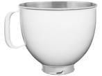 Kitchenaid 5KSM5SSBWH Mengkom, Verzenden, Zo goed als nieuw