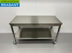 Table de travail mobile sur roulettes en acier inoxydable, Zakelijke goederen, Horeca | Overige, Verzenden