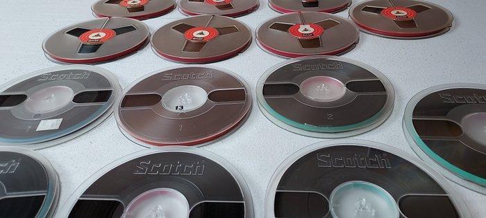 basf, scotch - reels Reel-to-reel audio, Audio, Tv en Foto, Radio's