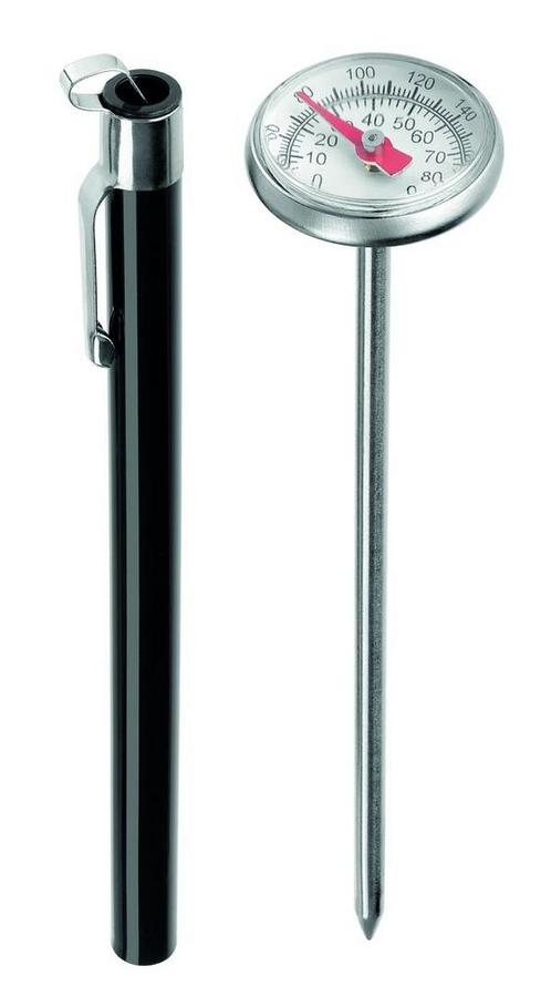 Thermometer A1020 KTP RVS/Kunststof | Incl. beschermingskap, Zakelijke goederen, Horeca | Keukenapparatuur, Nieuw in verpakking