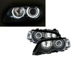 Xenon Look Koplampen met CCFL Angel Eyes voor BMW 3 Serie E4, Ophalen of Verzenden