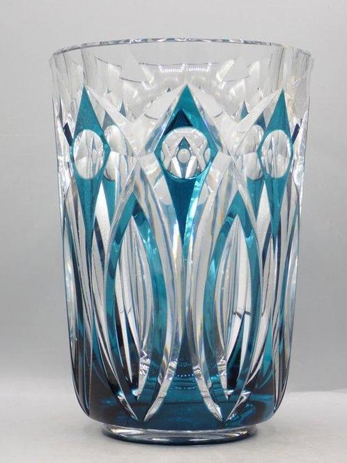 Val Saint Lambert - Vase - Verre, Antiek en Kunst, Antiek | Glaswerk en Kristal