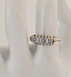 Zonder Minimumprijs - Ring - 14 karaat Geel goud, Witgoud -, Nieuw