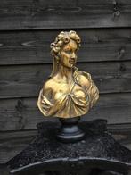 Beeld, Gold Lady Bust - 35.5 cm - Hars