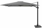 4 Seasons Outdoor Siesta parasol 300 x 300 cm charcoal met, Tuin en Terras, Tuinsets en Loungesets, Nieuw