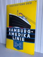 HAMBURG - AMERIKA Cruise Linie / Porseleinen email