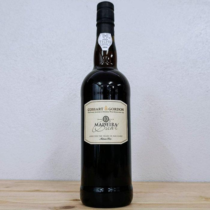 Cossart Gordon 10 Years Old Bual - Madeira DOC - 3 Flessen, Verzamelen, Wijnen