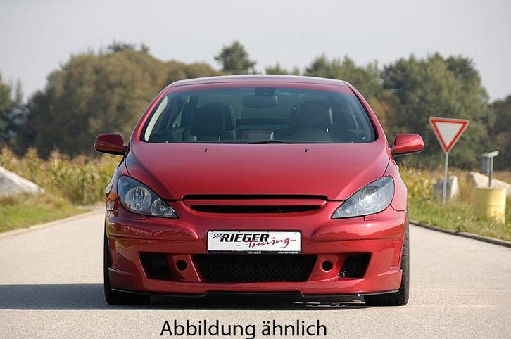 Rieger voorbumper | 307: 04.01-04.05 (tot Facelift) - Cabrio, Auto-onderdelen, Carrosserie, Nieuw, Peugeot, Verzenden