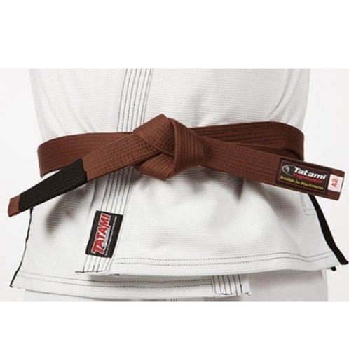 Tatami Fightwear Tatami Adult BJJ Rank Belt Bruin, Sports & Fitness, Sports de combat & Self-défense, Envoi