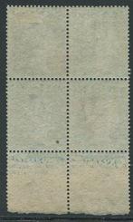 Groot-Brittannië 1854 - 2 pence blue misperforation MARGINAL, Gestempeld