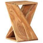 vidaXL Bijzettafel 35x35x55 cm massief acaciahout, Huis en Inrichting, Tafels | Bijzettafels, Verzenden, Nieuw
