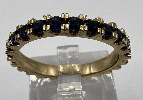 NO RESERVE PRICE - 18 carats Or jaune - Bague - Saphirs, Handtassen en Accessoires, Antieke sieraden