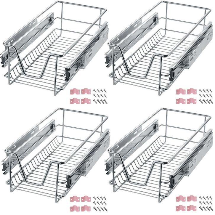 tectake Telescopische lade voor keuken en slaapkamer kasten, Huis en Inrichting, Overige Huis en Inrichting, Verzenden