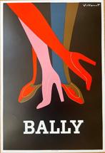 Bernard Villemot - poster decorativo- BALLY SHOES- VILLEMOT