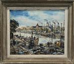 Raymond Besse (1899-1969) - Rivière et fumée