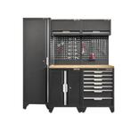 Gereedschapskasten set wandlengte 196 cm. tweedeurs kast,, Ophalen of Verzenden, Nieuw