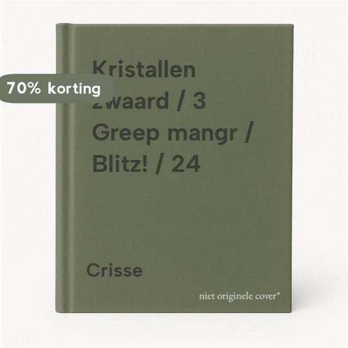Kristallen zwaard / 3 Greep mangr / Blitz! / 24 Crisse, Boeken, Stripverhalen, Zo goed als nieuw, Verzenden