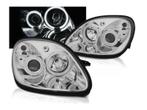 CCFL Angel Eyes koplampen Chrome geschikt voor Mercedes R170, Auto-onderdelen, Verzenden, Nieuw, Mercedes-Benz