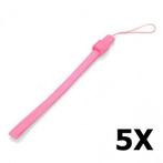 Polsbandje voor Nintendo Wii PSP DS DSL Roze 5x, Verzenden