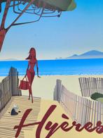 Monsieur Z - Original travel Poster  Hyères  French
