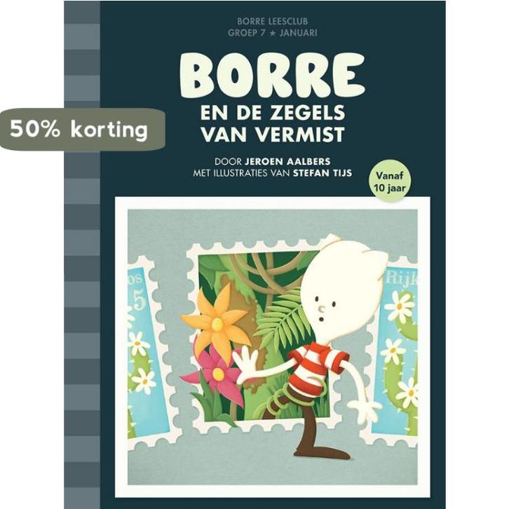 Borre en de zegels van vermist / Groep 7 januari / De, Boeken, Kinderboeken | Kleuters, Gelezen, Verzenden