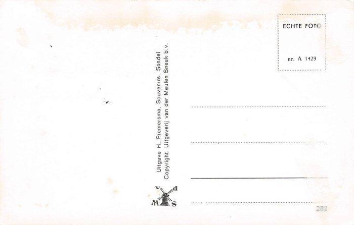 Églises église noir et blanc - Carte postale (249) -, Verzamelen, Postkaarten | Buitenland