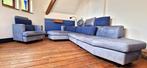 Rolf Benz - Sofa (2) - Leder - Bank + fauteuil