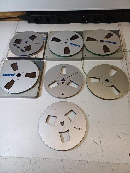 Philips, Agfa - 18cm tape Reel-to-reel deck 18 cm - Diverse, Audio, Tv en Foto, Radio's