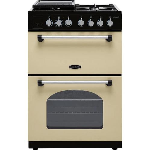 Rangemaster Classic Dual Fuel Fornuis 60cm Creme, Elektronische apparatuur, Fornuizen, Ophalen of Verzenden