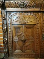 Kast - Eik - Meubel Tête de Lion, Antiek en Kunst