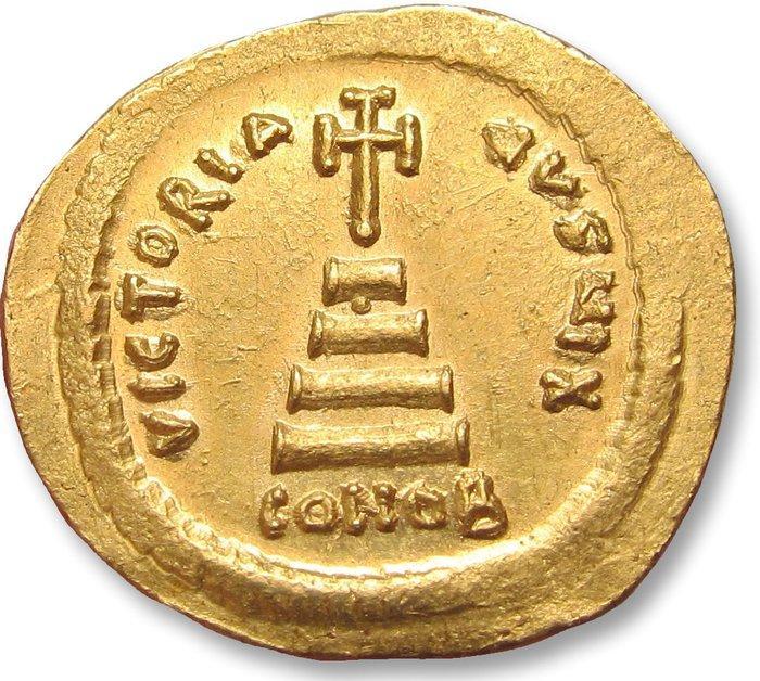 Empire byzantin. Heraclius, with Heraclius Constantine., Postzegels en Munten, Munten | Europa | Niet-Euromunten