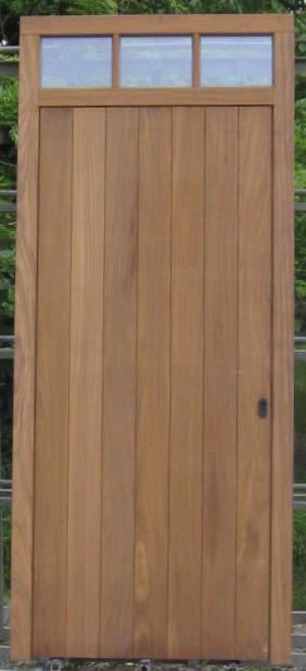 afrormosia houten voordeur , deur , buitendeur 106 x 246, Doe-het-zelf en Bouw, Deuren en Vliegenramen, Nieuw, Glas, Hout, Buitendeur