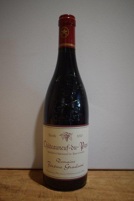 2020 Jérôme Gradassi - Châteauneuf-du-Pape - 6 Fles (0,75, Verzamelen, Wijnen