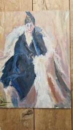 Alexandre Denonne (1879-1953) - Jeune femme assise