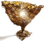 Renata Giannelli - FIORE DI LUCE: scultura luminosa in polpa